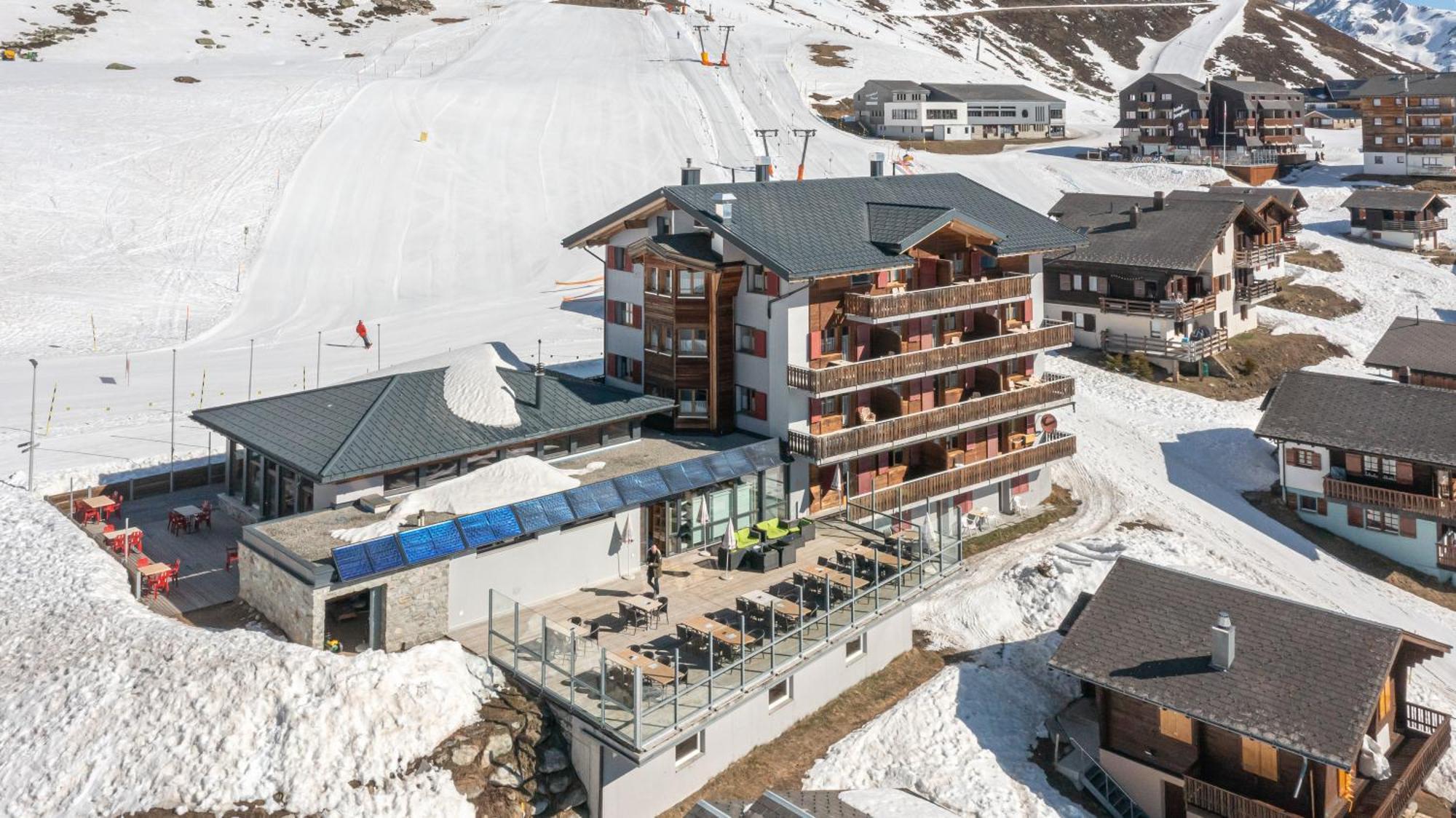 Appartmenthaus Bergfreund Fiesch Ngoại thất bức ảnh